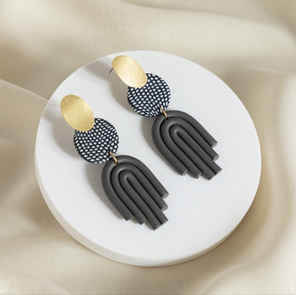 Gold & Steele Earrings